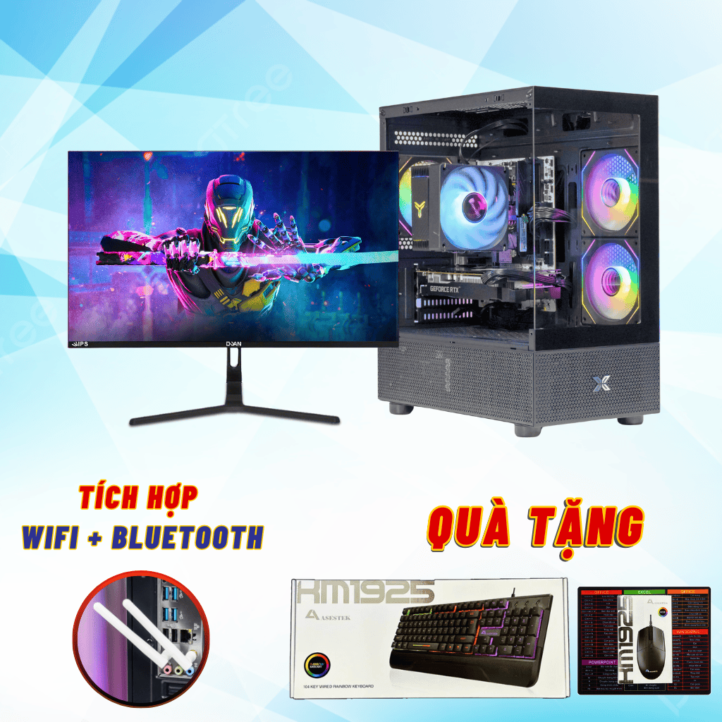 tron bo ch5 - i5 12400f - rtx 2060-wifi bluetooth